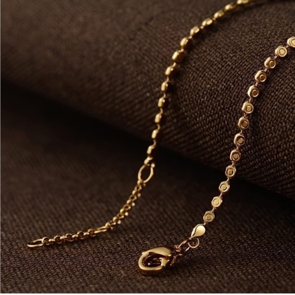 GOLD 18k Gold Plated Beaded Bracelet - Picture 2 of 3